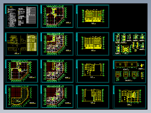 某住宅全套施工图