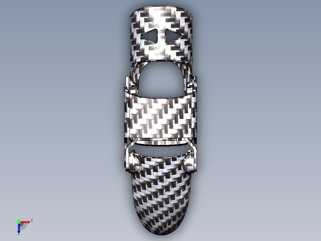 右手手指义肢俯视图