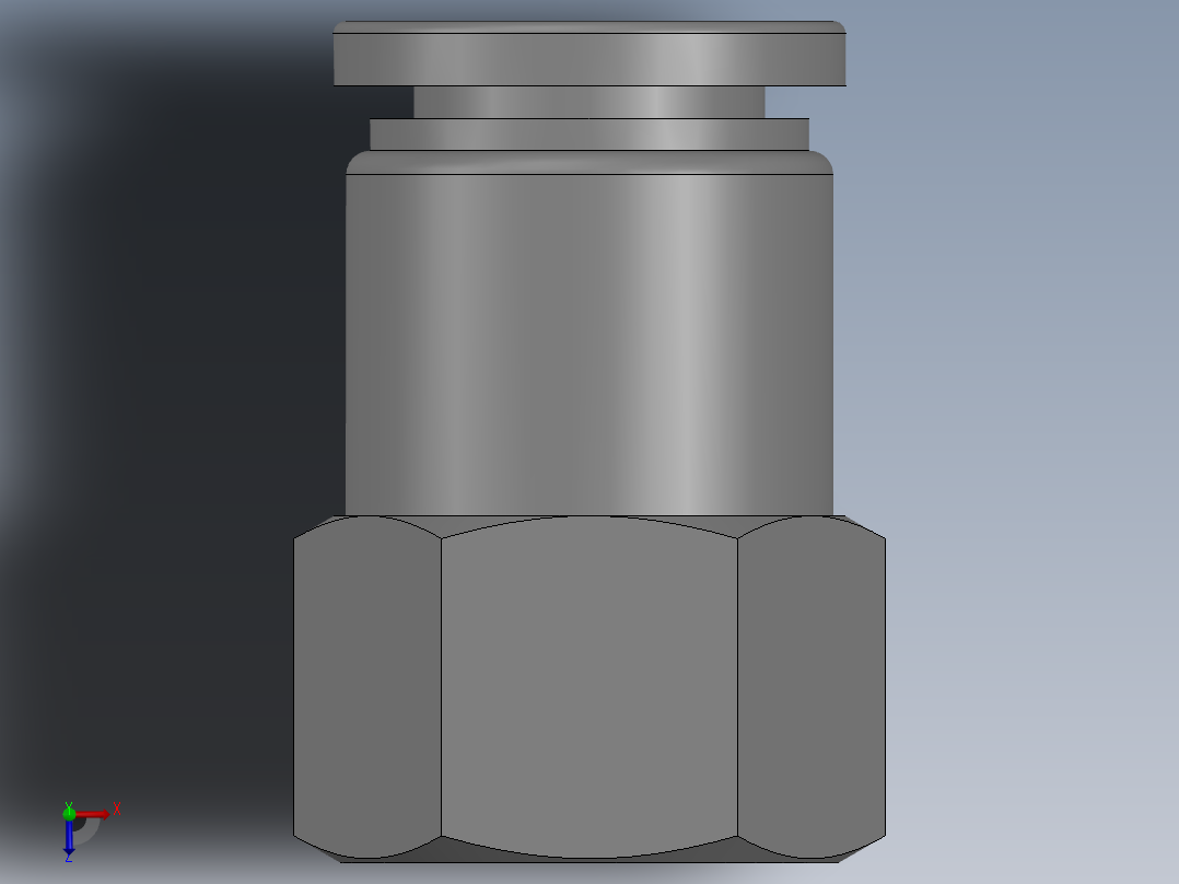 气动元件APCF12_03俯视图