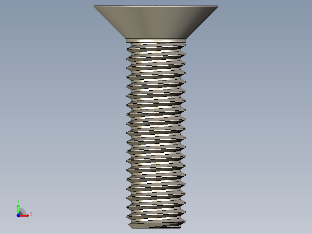 Screw_ISO_10642_M8x30_A2.STEP前视图