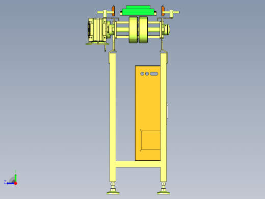 传送机模型设计右视缩略图