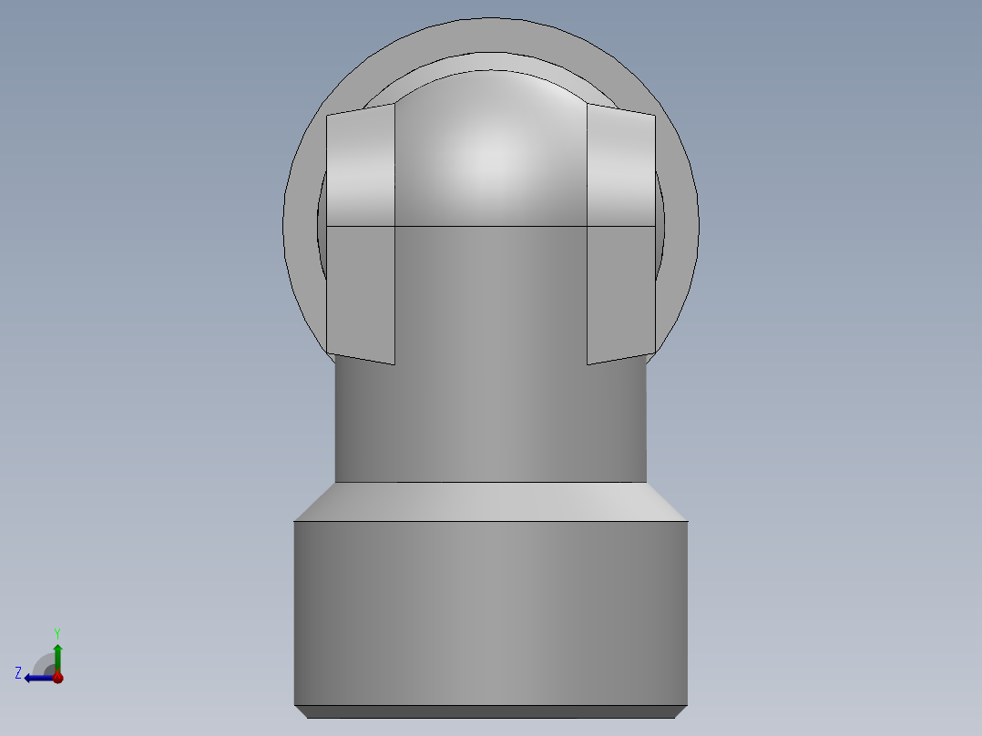 法兰接头、1DFL9-36-12右视图