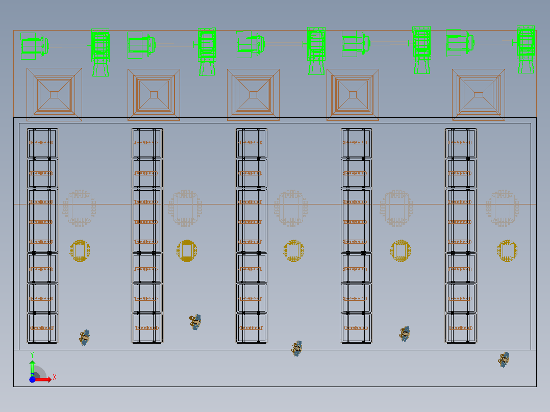A3003456-两轮车镀铬厂配备湿式洗涤器前视图