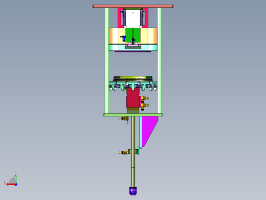 眼镜盒安装拉链设备后视缩略图