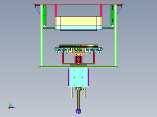 眼镜盒安装拉链设备左视缩略图