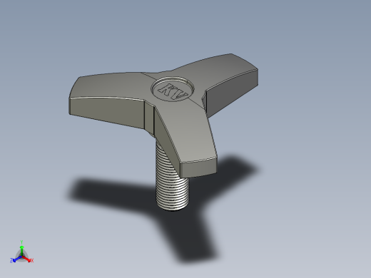 固定旋钮正等轴测缩略图
