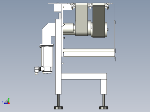 B3003720-水平包装流包装机右视缩略图