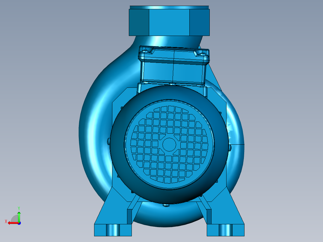 泵CTS 012-02-006后视图