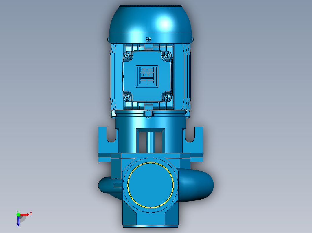 泵CTS 012-02-006俯视图