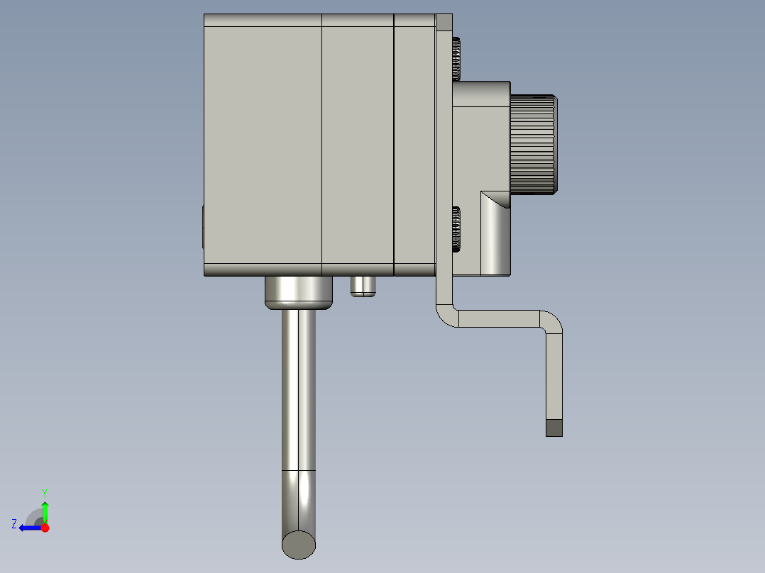 数字压力传感器PPG-C-RN-6B1KT右视图