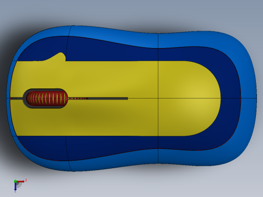 笔记本电脑鼠标11俯视缩略图
