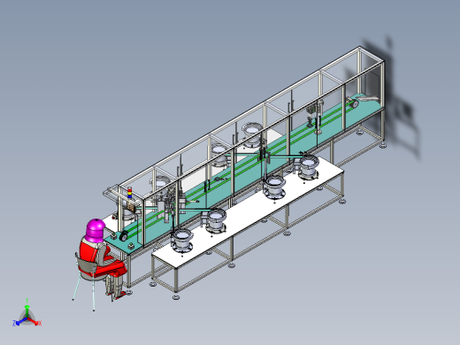 四极碳刷自动组装机