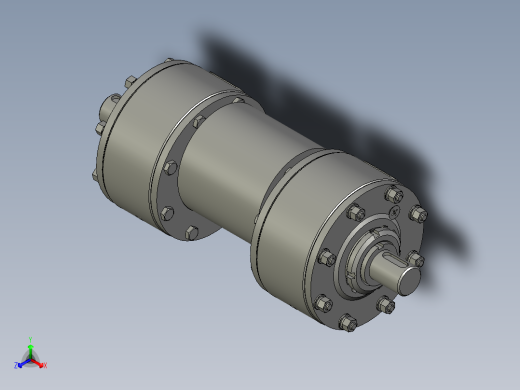 激振器振子总成装配体