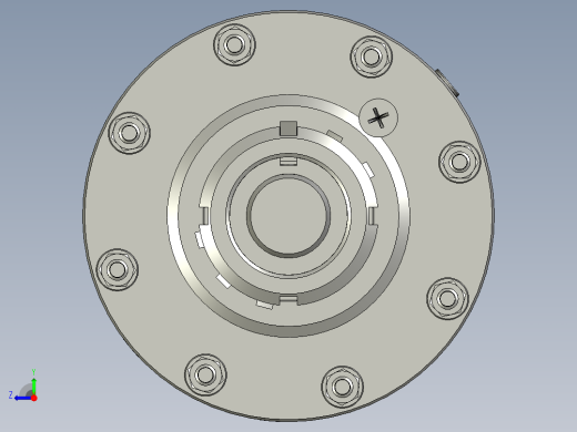 激振器振子总成装配体右视缩略图