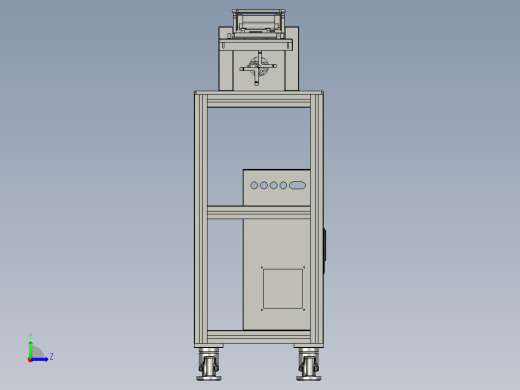 送带断带装置左视缩略图