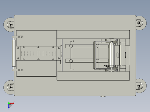 送带断带装置俯视缩略图