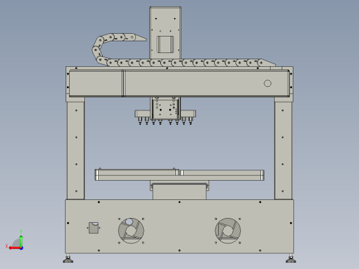吸塑盘自动拆分盘机后视缩略图