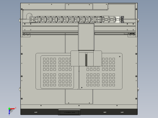 吸塑盘自动拆分盘机俯视缩略图