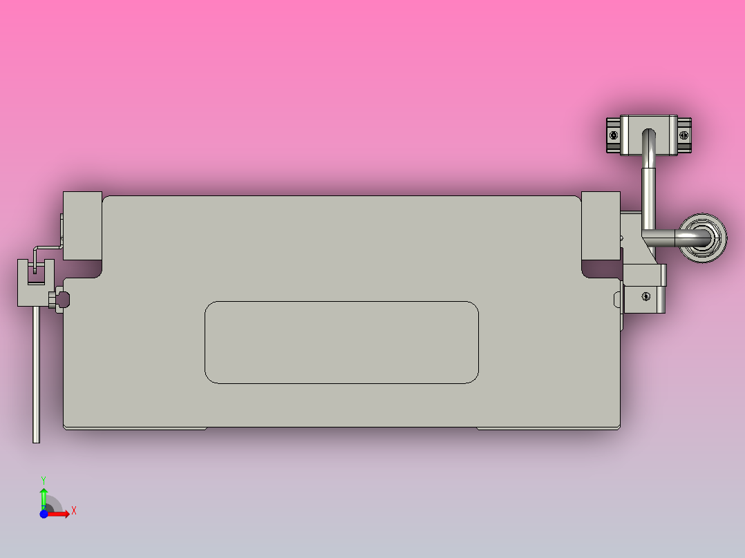 直驱直线电机轴TPA-LNP2-200-55C2-1-L60-3-C-05-N3前视图