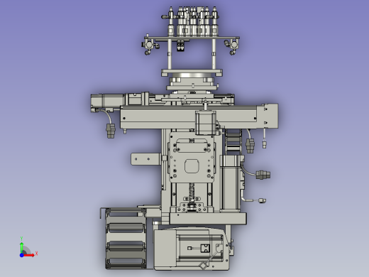 BPM-三冲一轨模移取料组件前视缩略图