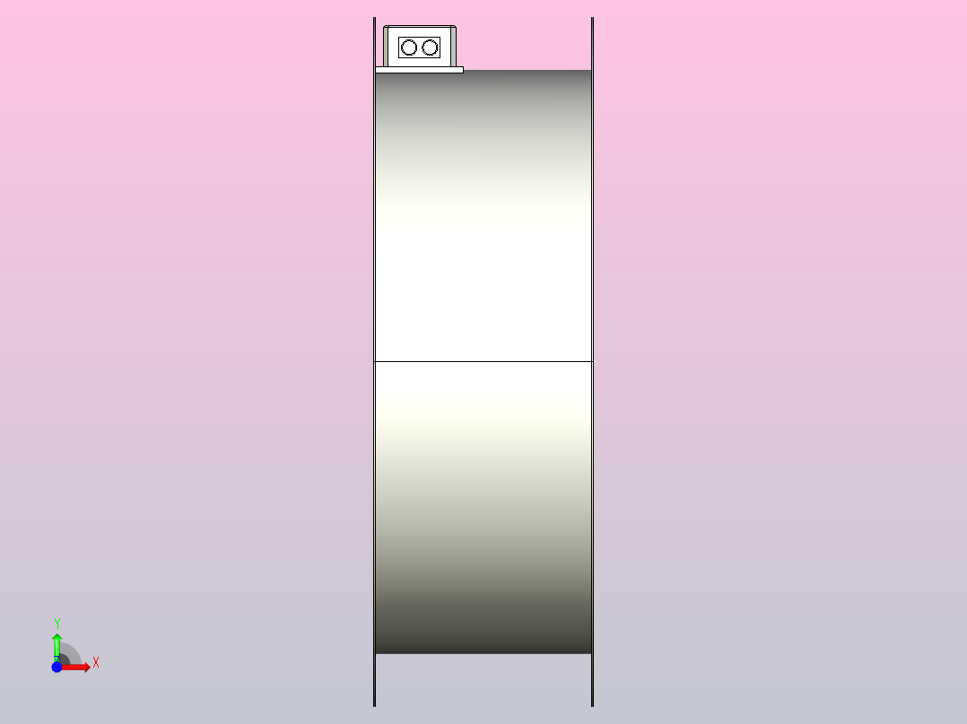 YAR560[YAR560-4A(E)]管道风机前视图