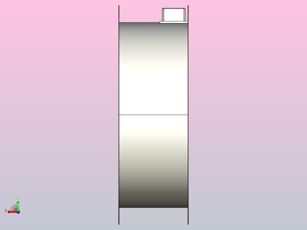 YAR560[YAR560-4A(E)]管道风机后视图