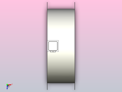 YAR560[YAR560-4A(E)]管道风机俯视缩略图