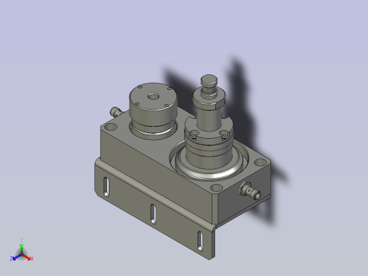压头防错放置座