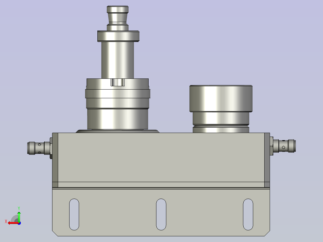 压头防错放置座后视图