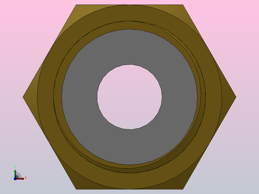 快速接头HKQ2E内螺隔板接头[HKQ2E06-01]前视图