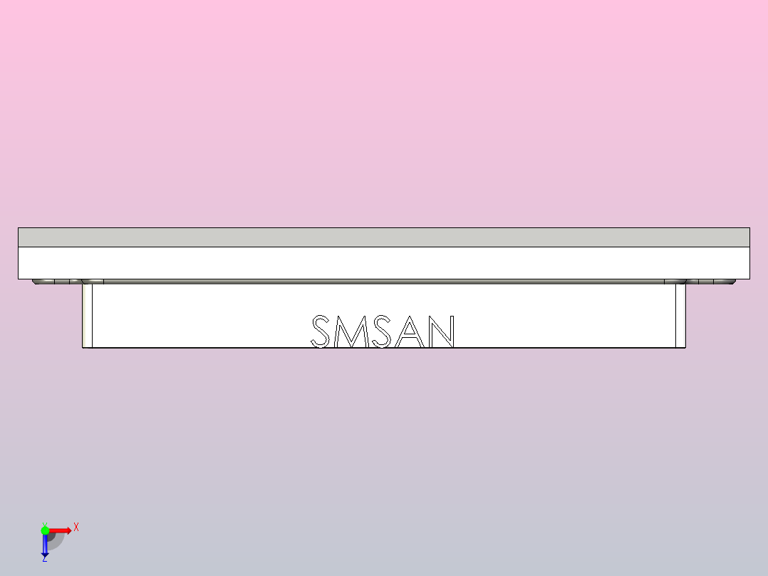 FKL6622机柜风扇及过滤器[FKL6622.300].step俯视图