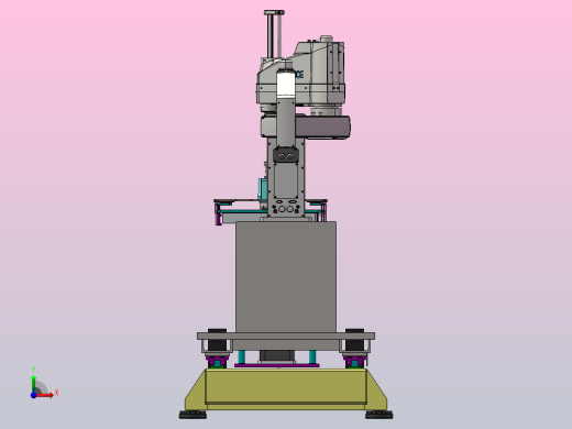 自动化四轴地轨前视缩略图