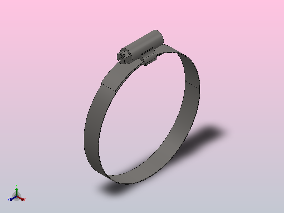 喉箍_d90正等轴测图