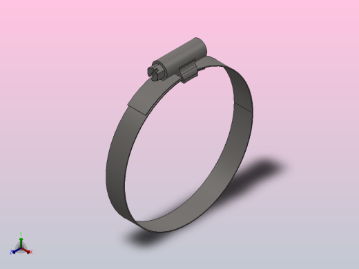 喉箍_d90正等轴测缩略图
