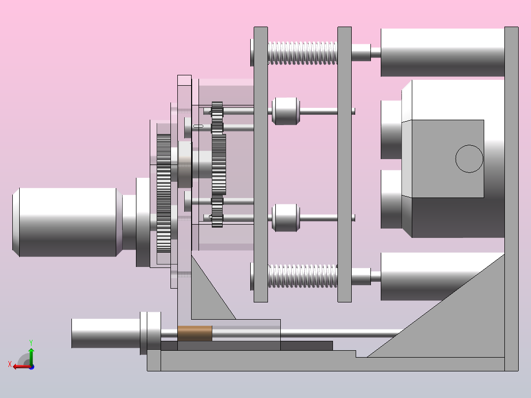 螺丝自动拧紧装置SW后视图
