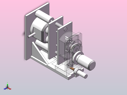 螺丝自动拧紧装置SW正等轴测缩略图