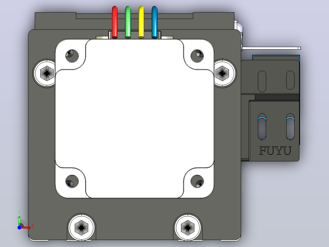 FSL80 直线模组[FSL80-E300-10C7-BC-B57]前视图