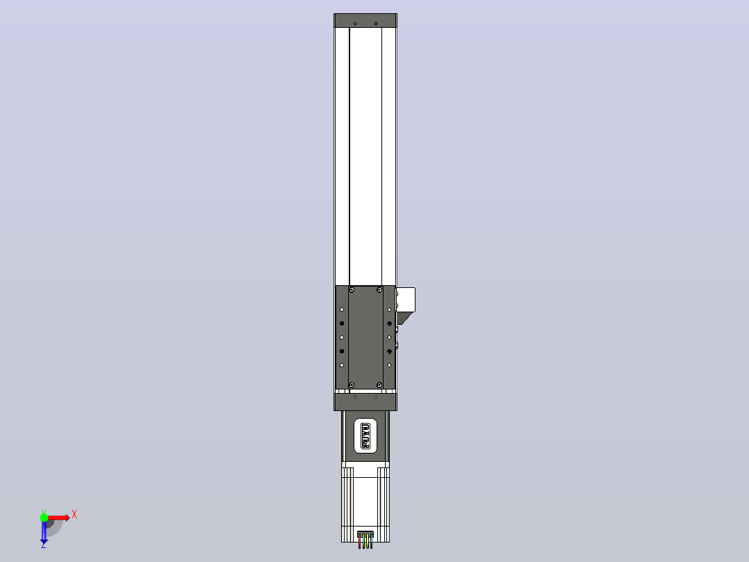 FSL80 直线模组[FSL80-E300-10C7-BC-B57]俯视图