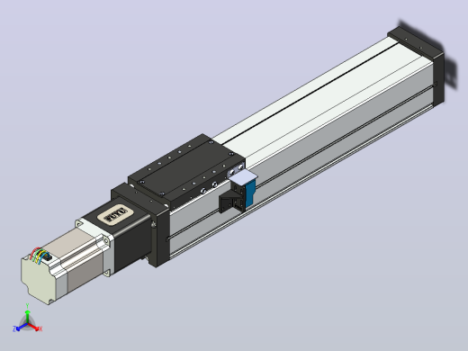 FSL80 直线模组[FSL80-E300-10C7-BC-B57]正等轴测缩略图