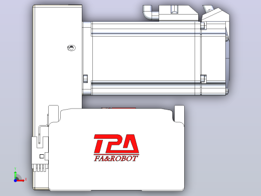 皮带直线轴半封闭可选导轨TPA-HNB-110D-90-L1750-RU-Y-P40-N3前视缩略图