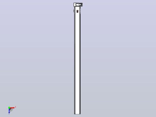 皮带直线轴半封闭可选导轨TPA-HNB-110D-90-L1750-RU-Y-P40-N3俯视缩略图