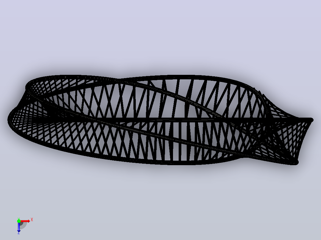 手镯使用Solidworks俯视图