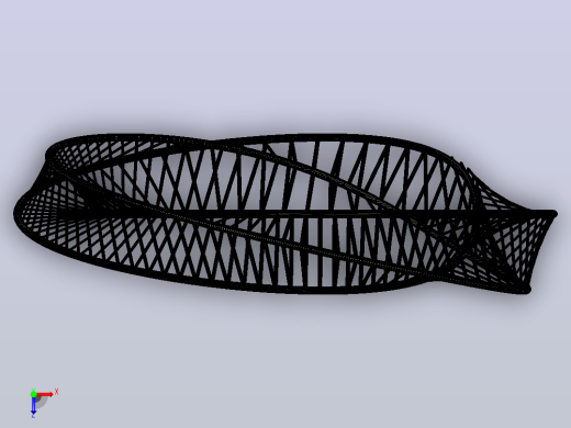 手镯使用Solidworks俯视缩略图
