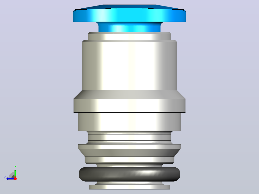 快插接头QSPK10-4右视图