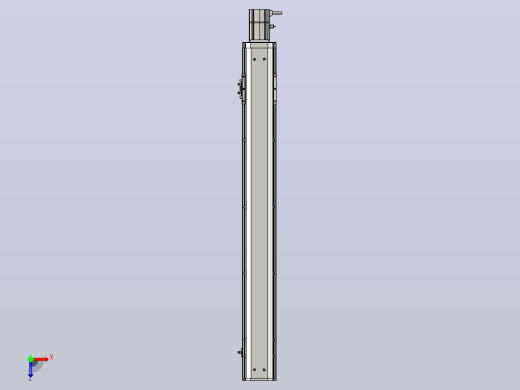 SYS12-BC-750-200W滚珠花健、支撑座、滚珠丝杠、交叉导轨、直线模组.STEP俯视缩略图