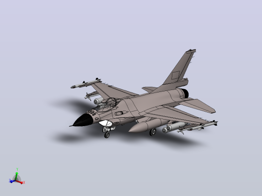 F-16战隼式战斗机