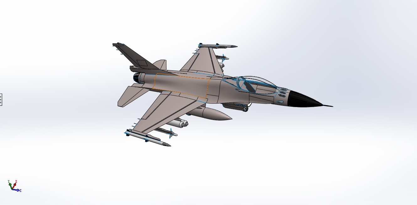 F-16战隼式战斗机