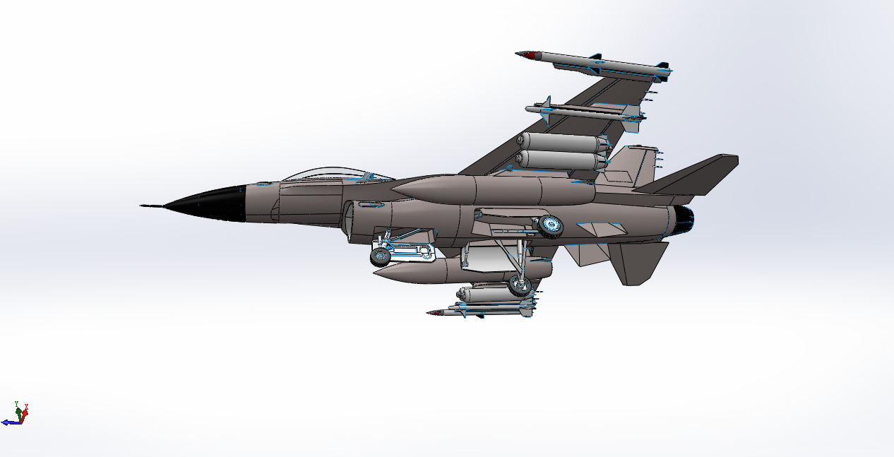 F-16战隼式战斗机