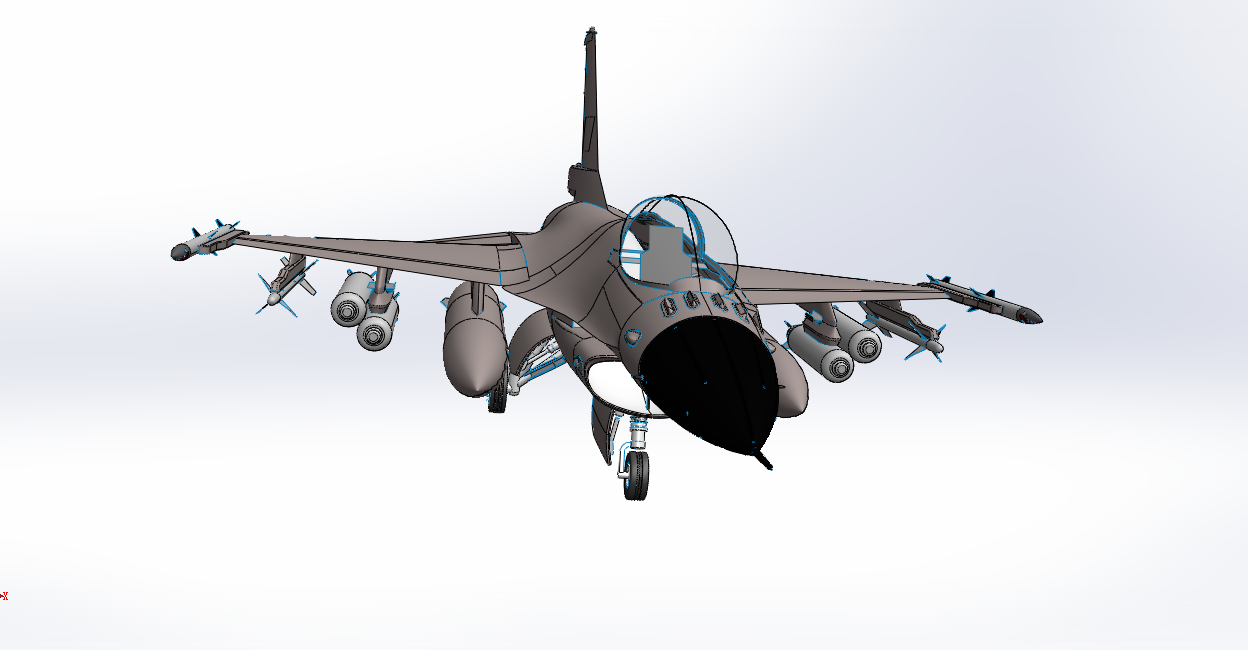 F-16战隼式战斗机
