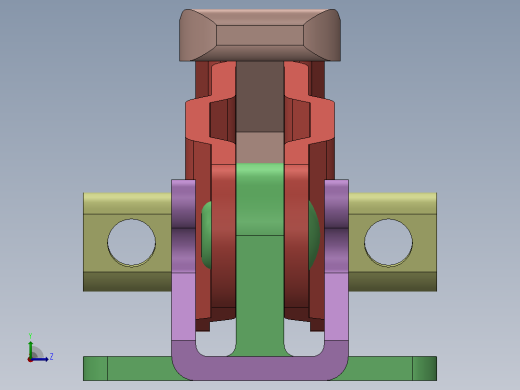 GN 851.3-320-锁扣夹具左视缩略图